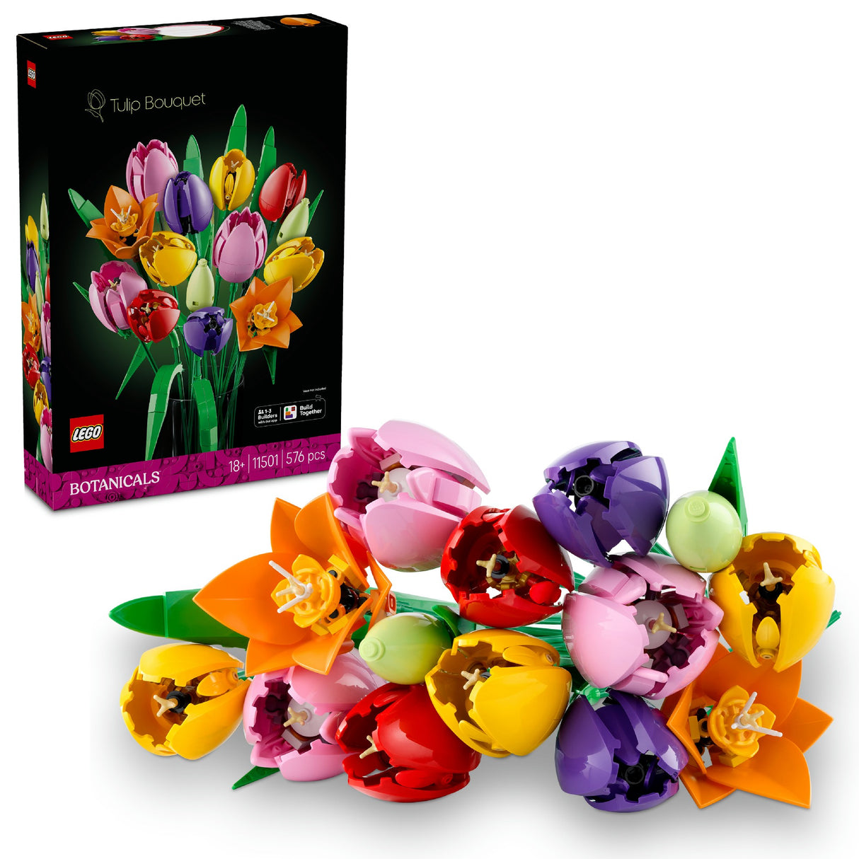 Lego Botanicals Tulip Bouquet 11501 Age: 18+