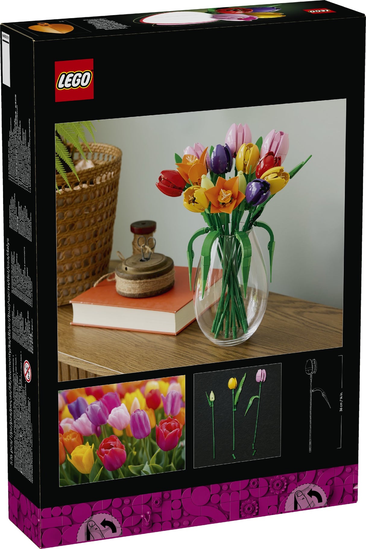Lego Botanicals Tulip Bouquet 11501 Age: 18+