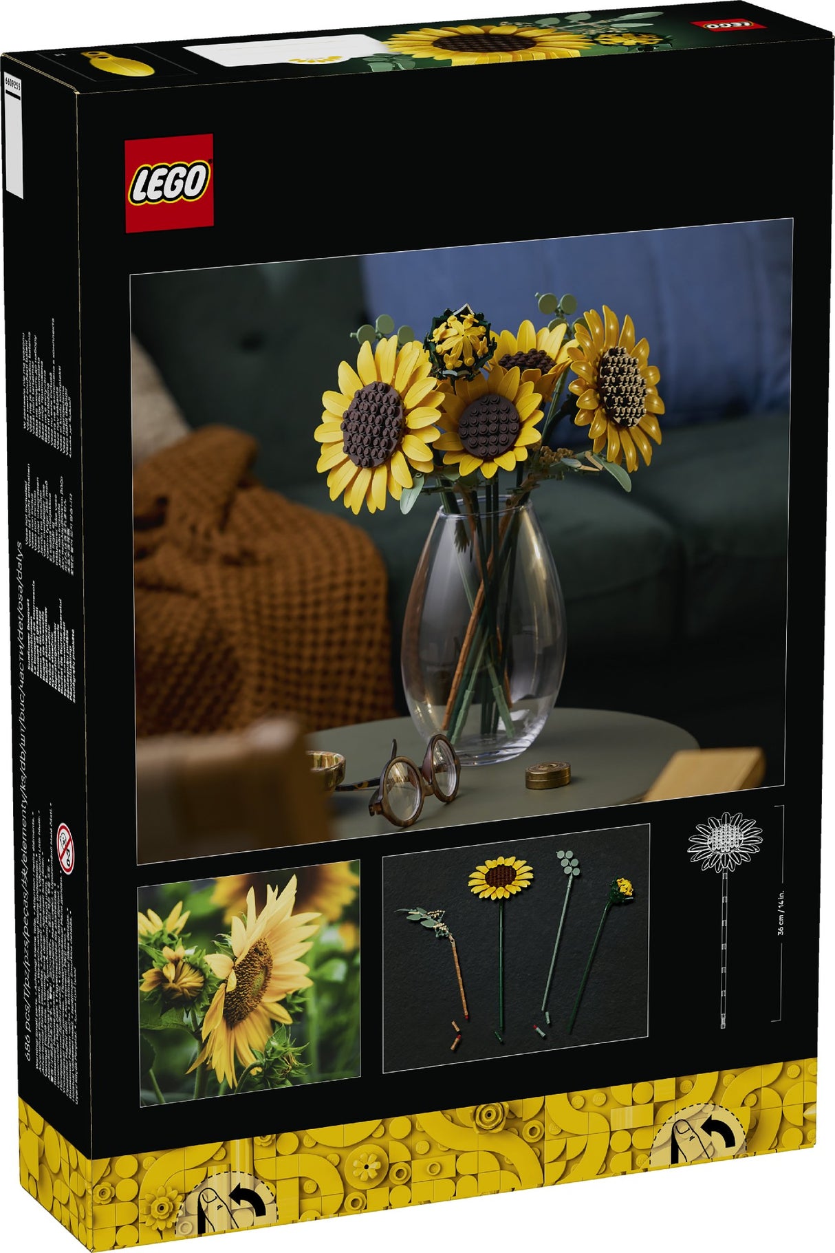 Lego Botanicals Sunflower Bouquet 11502 Age: 18+