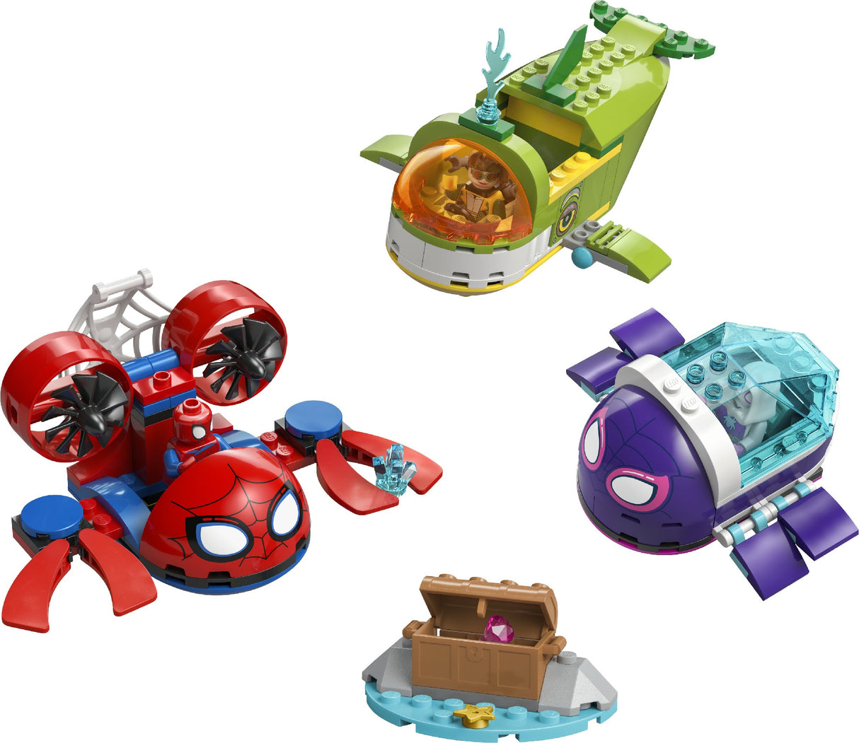 LEGO SPIDEY UNDERWATER VEHICLES 11207 AGE: 4+