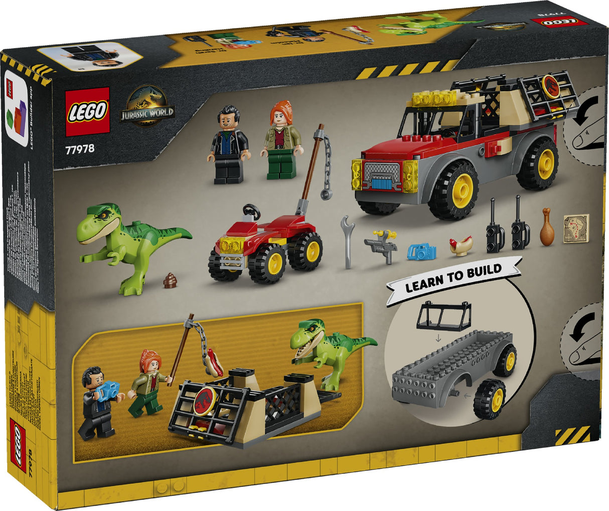 Lego 77978 Jurrasic World Young T-Rex Transport Truck Age 4+