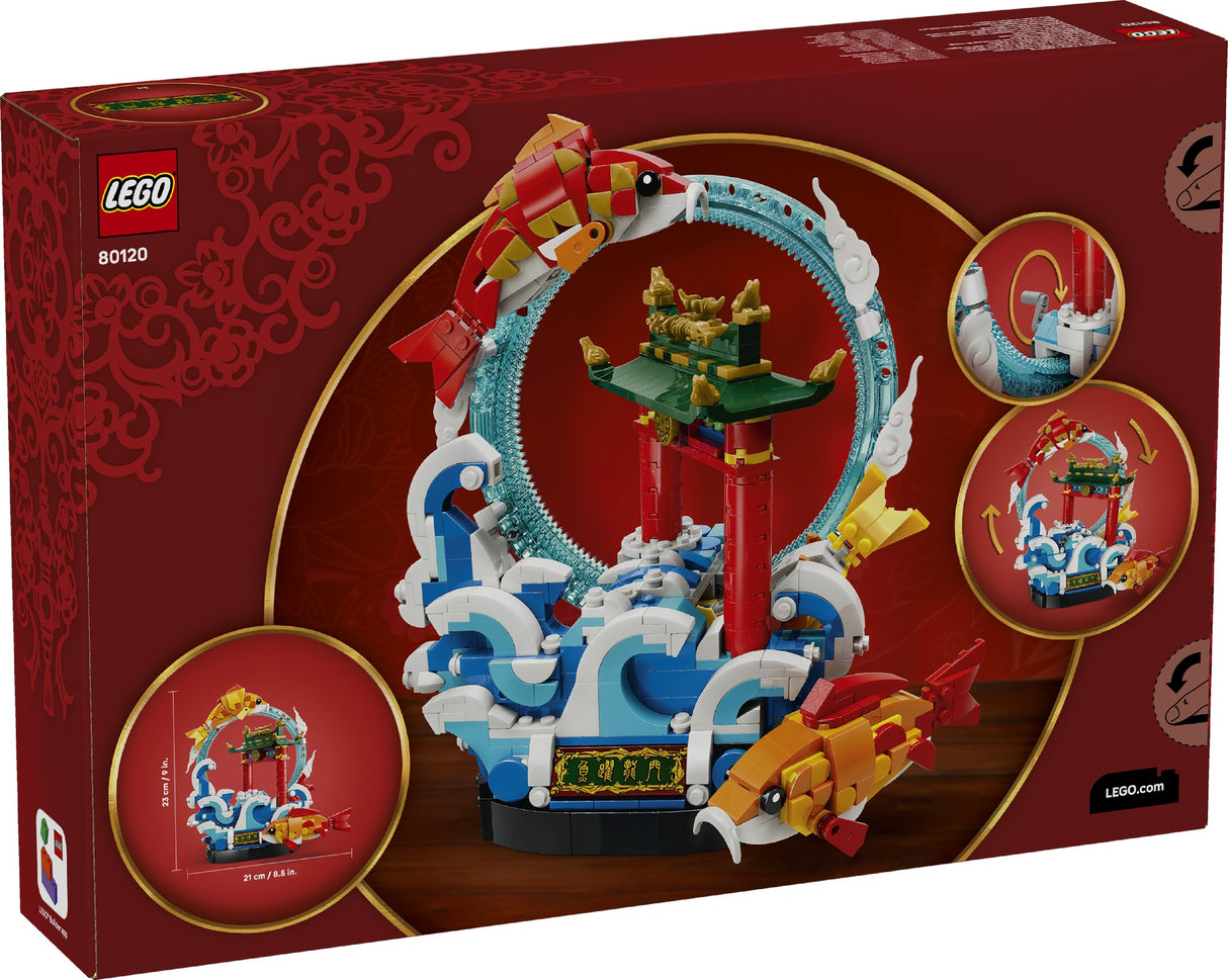 LEGO 80120 CHINESE FESTIVALS PROSPERITY CARP LEAPING AGE: 9+