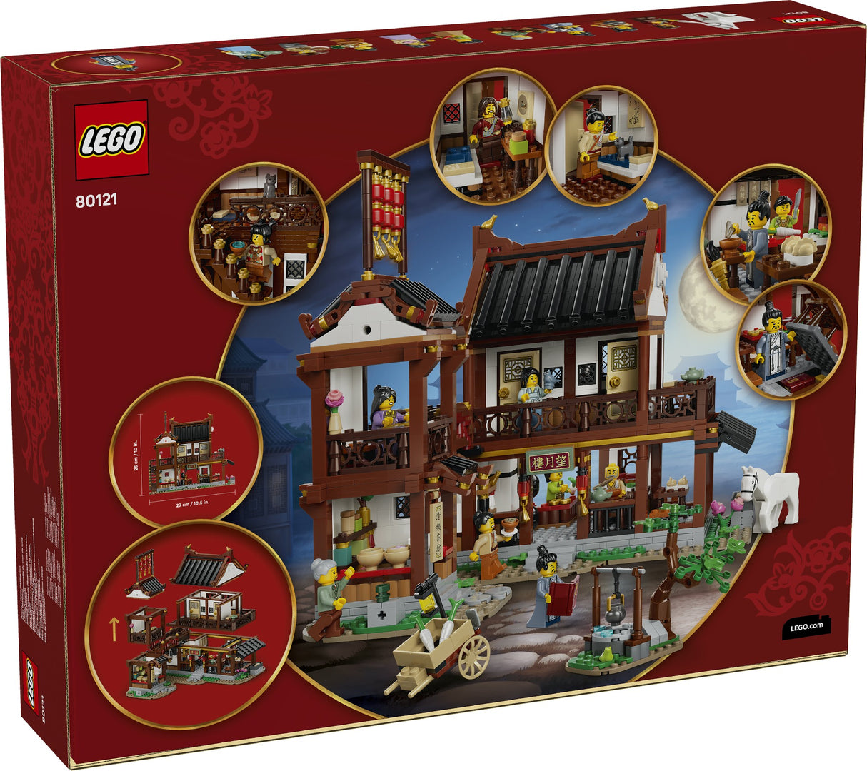 LEGO 80121 CHINESE FESTIVALS ANCIENT MOON-GRAZING INN AGE:9+