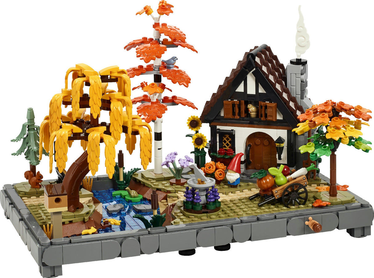 LEGO ICONS AUTUMN COTTAGE GARDEN 11372 AGE: 18+