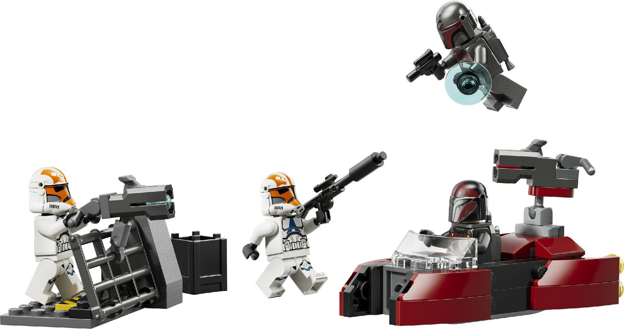 LEGO STAR WARS TM SIEGE OF MANDALORE BATTLE PACK 75449 AGE: 6+