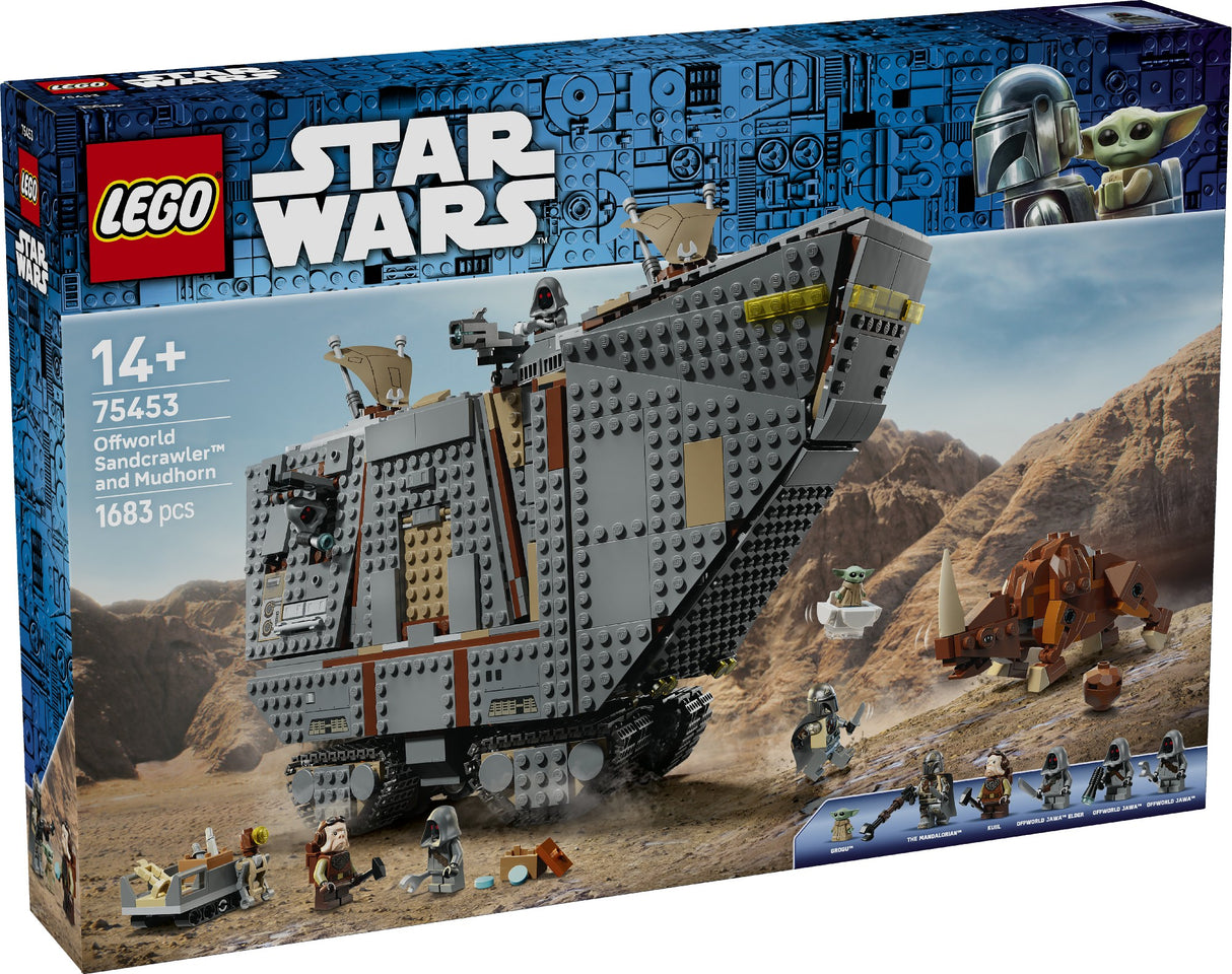 LEGO 75453 STAR WARS OFFWORLD SANDCRAWLER AND MUDHORN AGE: 14+