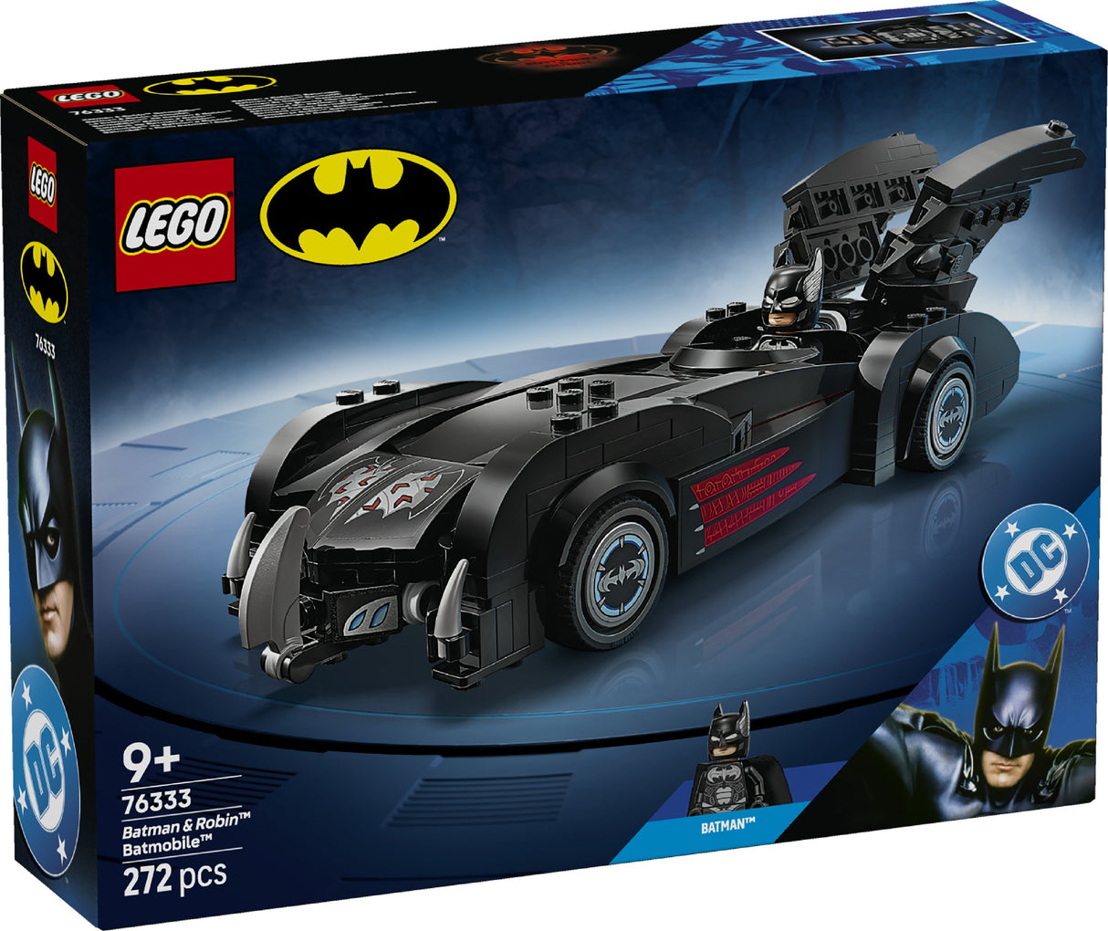 LEGO SUPER HEROES DC BATMAN & ROBIN 76333 AGE: 9+