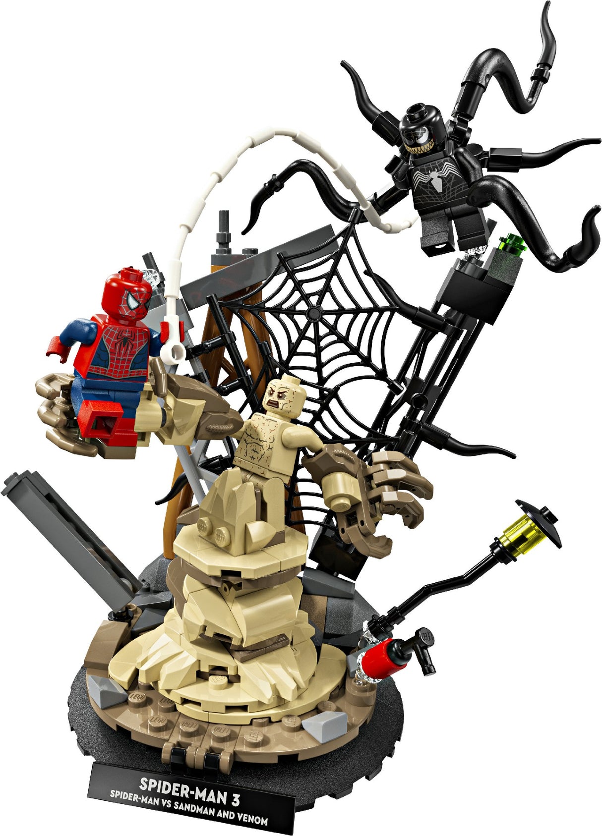 LEGO SUPER HEROES MARVEL SPIDERMAN VS SANDMAN 76334 AGE: 9+