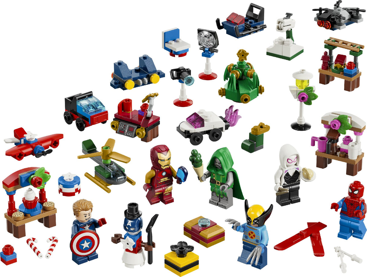 LEGO 76340 SUPER HEROES MARVEL ADVENT CALENDAR 2026 AGE: 6+