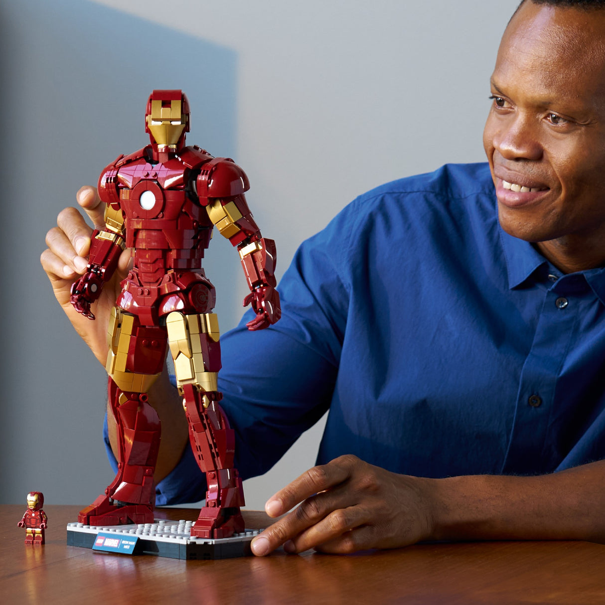 LEGO SUPER HEROES IRON MAN MARK 3 COLLECTORS 76344 AGE: 18+