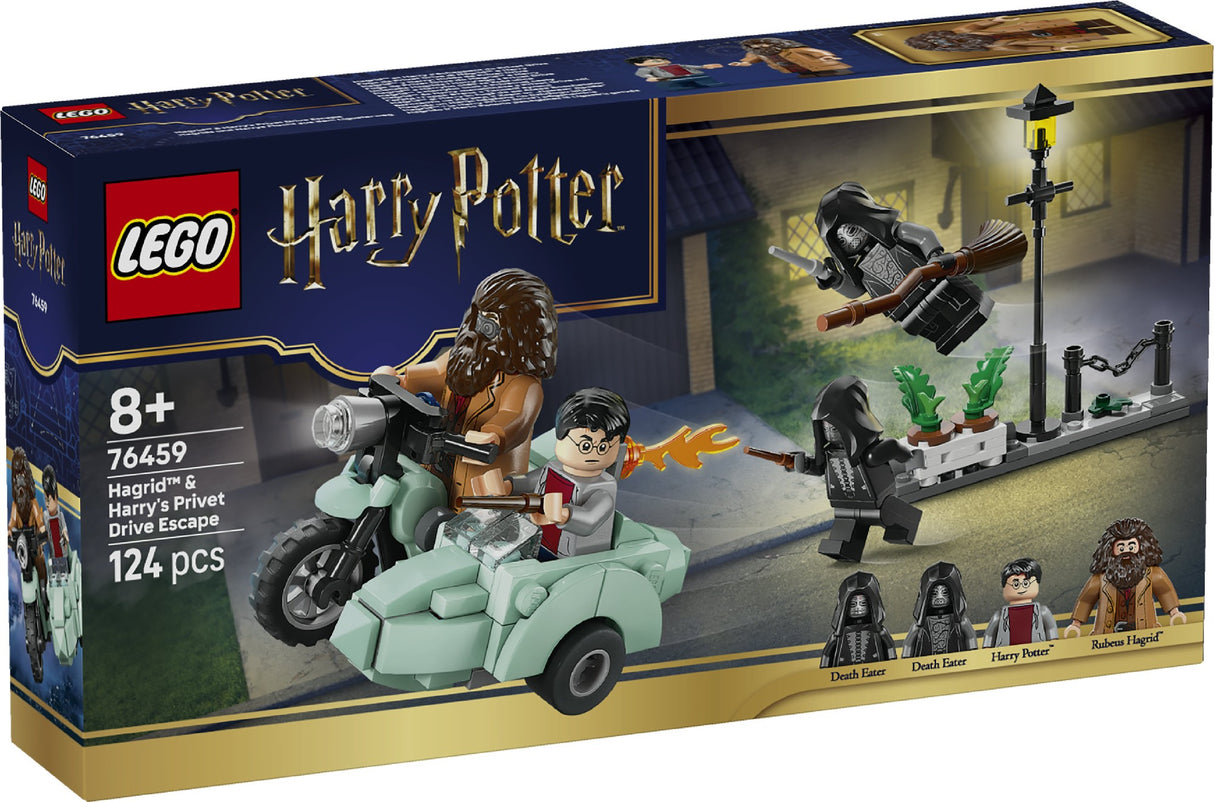 LEGO HARRY POTTER TM HAGRID™ & HARRY'S PRIVET DRIVE ESCAPE 76459 AGE: 8+