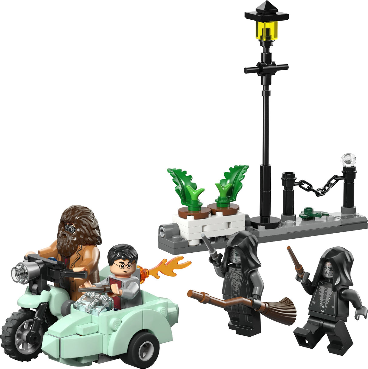 LEGO HARRY POTTER TM HAGRID™ & HARRY'S PRIVET DRIVE ESCAPE 76459 AGE: 8+