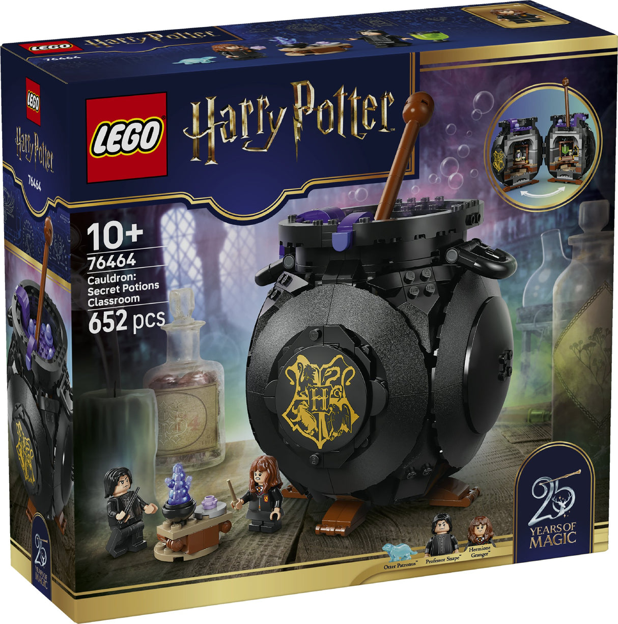 LEGO HARRY POTTER TM CAULDRON: SECRET POTIONS CLASSROOM 76464 AGE: 10+
