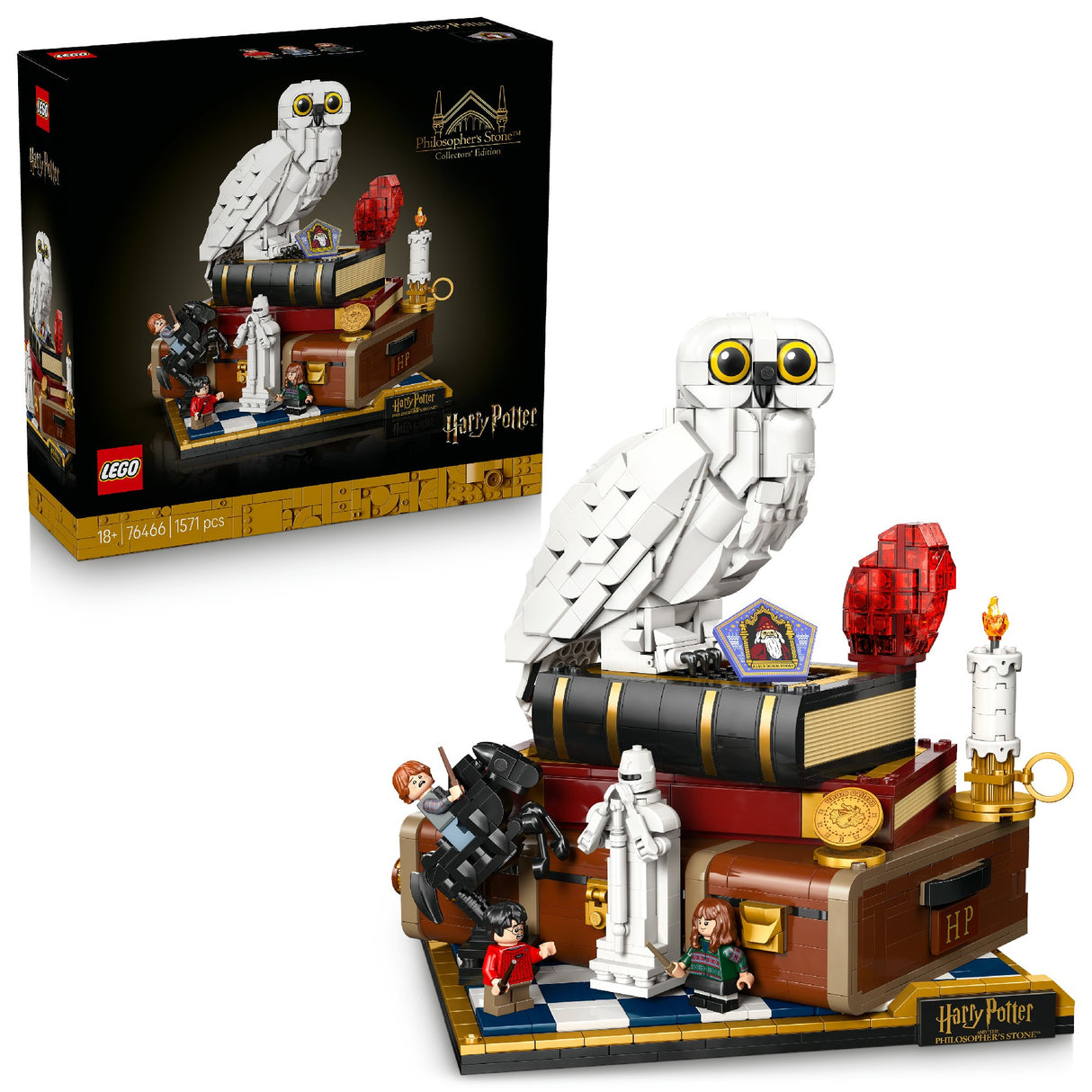 LEGO HARRY POTTER TM SORCERER'S STONE – COLLECTORS' EDITION 76466 AGE: 18+