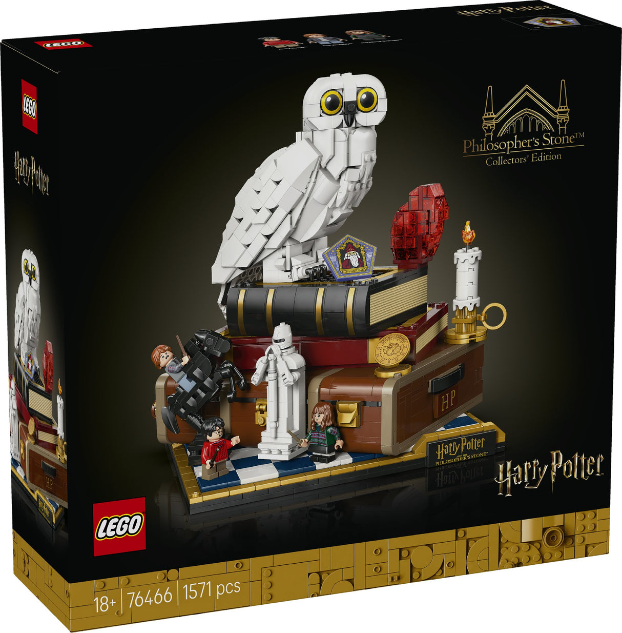 LEGO HARRY POTTER TM SORCERER'S STONE – COLLECTORS' EDITION 76466 AGE: 18+