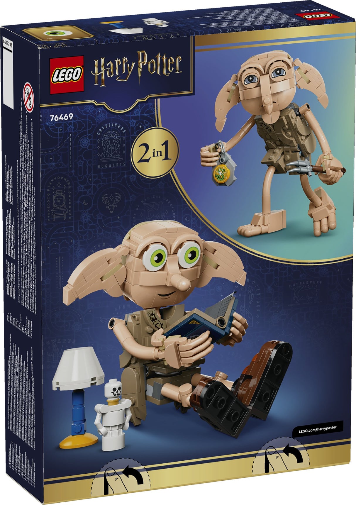LEGO 76469 HARRY POTTER DOBBY THE FREE ELF AGE: 8+