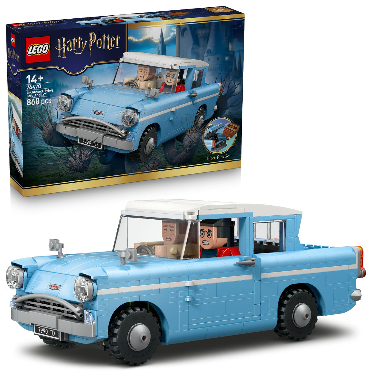 LEGO HARRY POTTER TM ENCHANTED FLYING FORD ANGLIA™ 76470 AGE: 14+