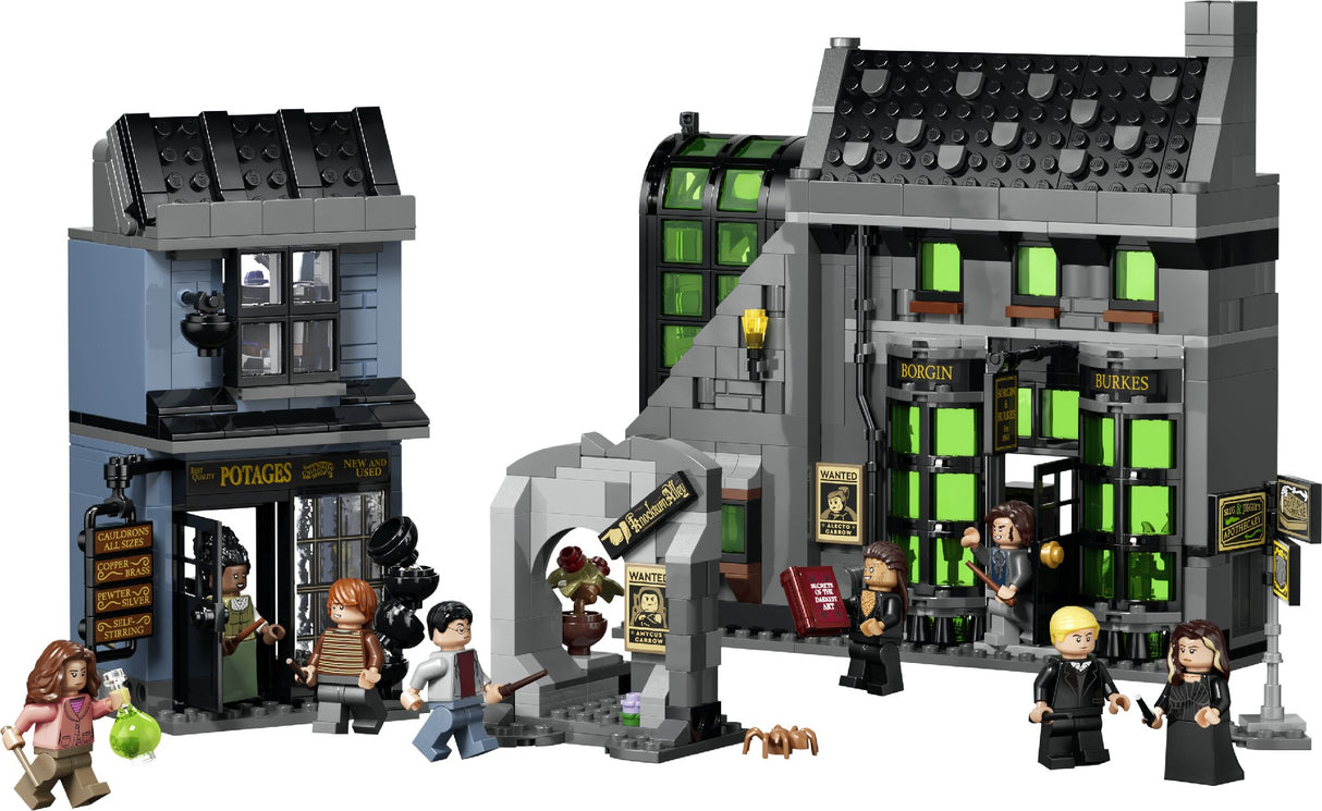 LEGO 76471 HARRY POTTER KNOCKTURN ALLEY WIZARDING SHOPS AGE: 8+