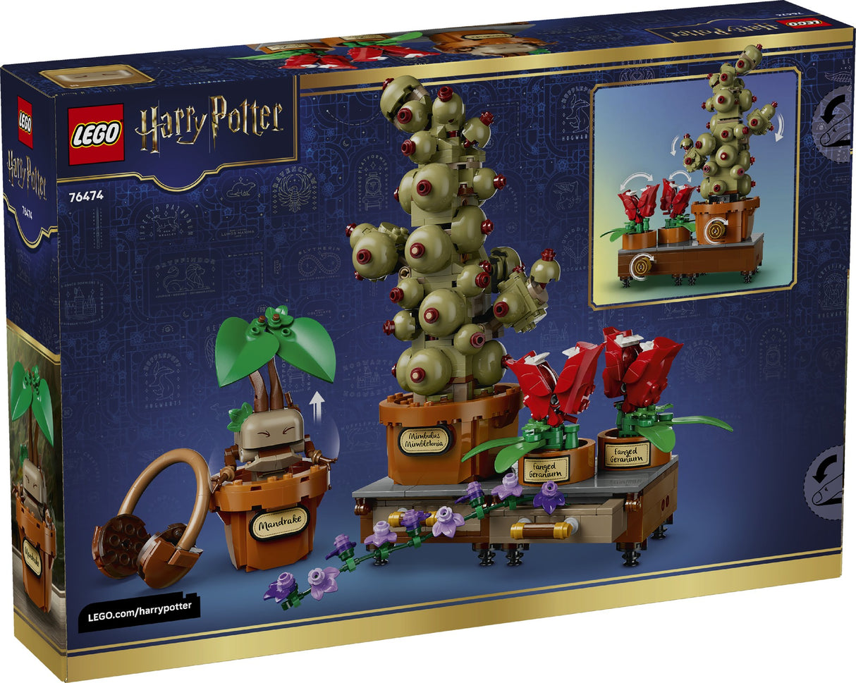LEGO 76474 HARRY POTTER HOGWARTS HERBOLOGY PLANTS AGE: 12+