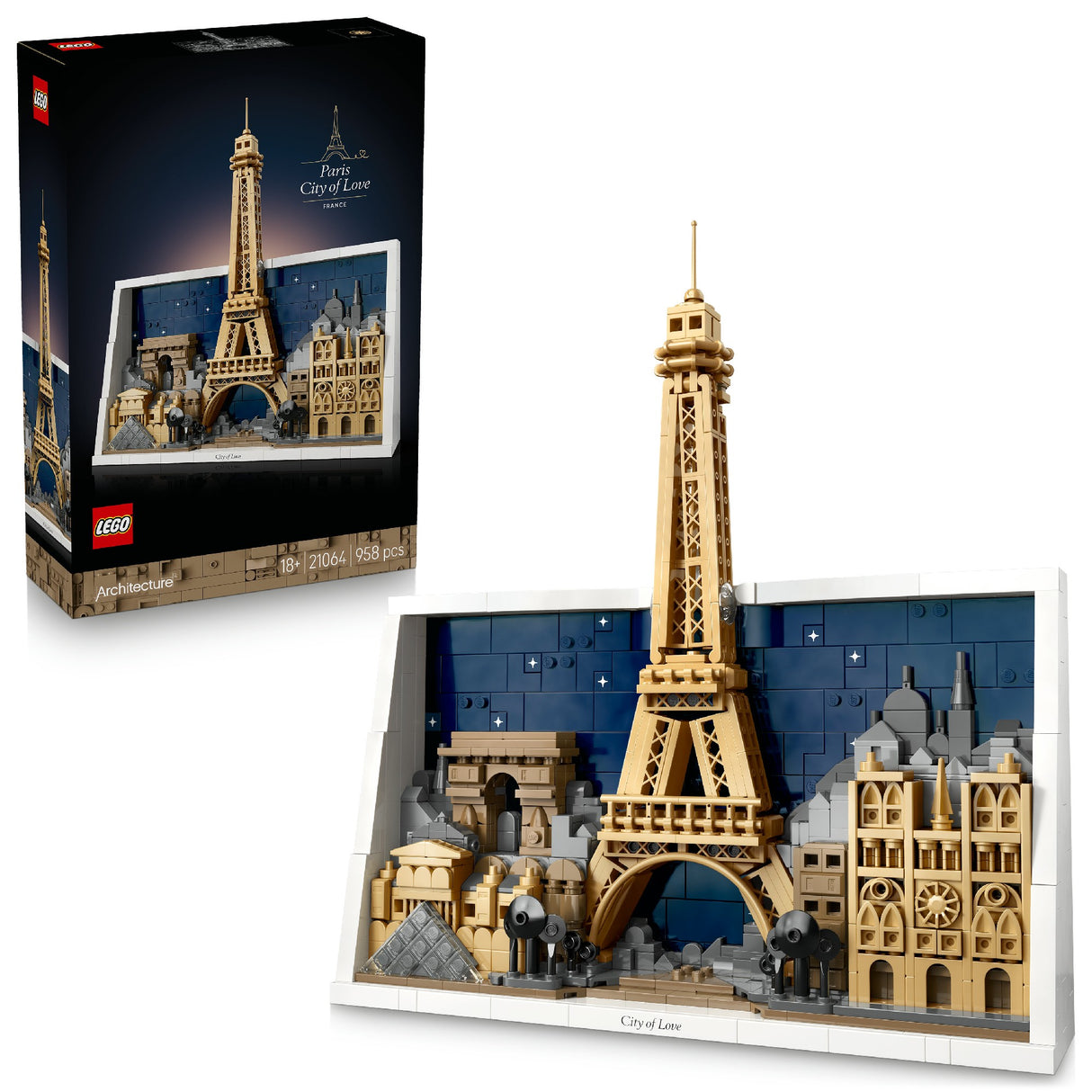 Lego Architecture Paris - City Of Love 21064 Age: 18+