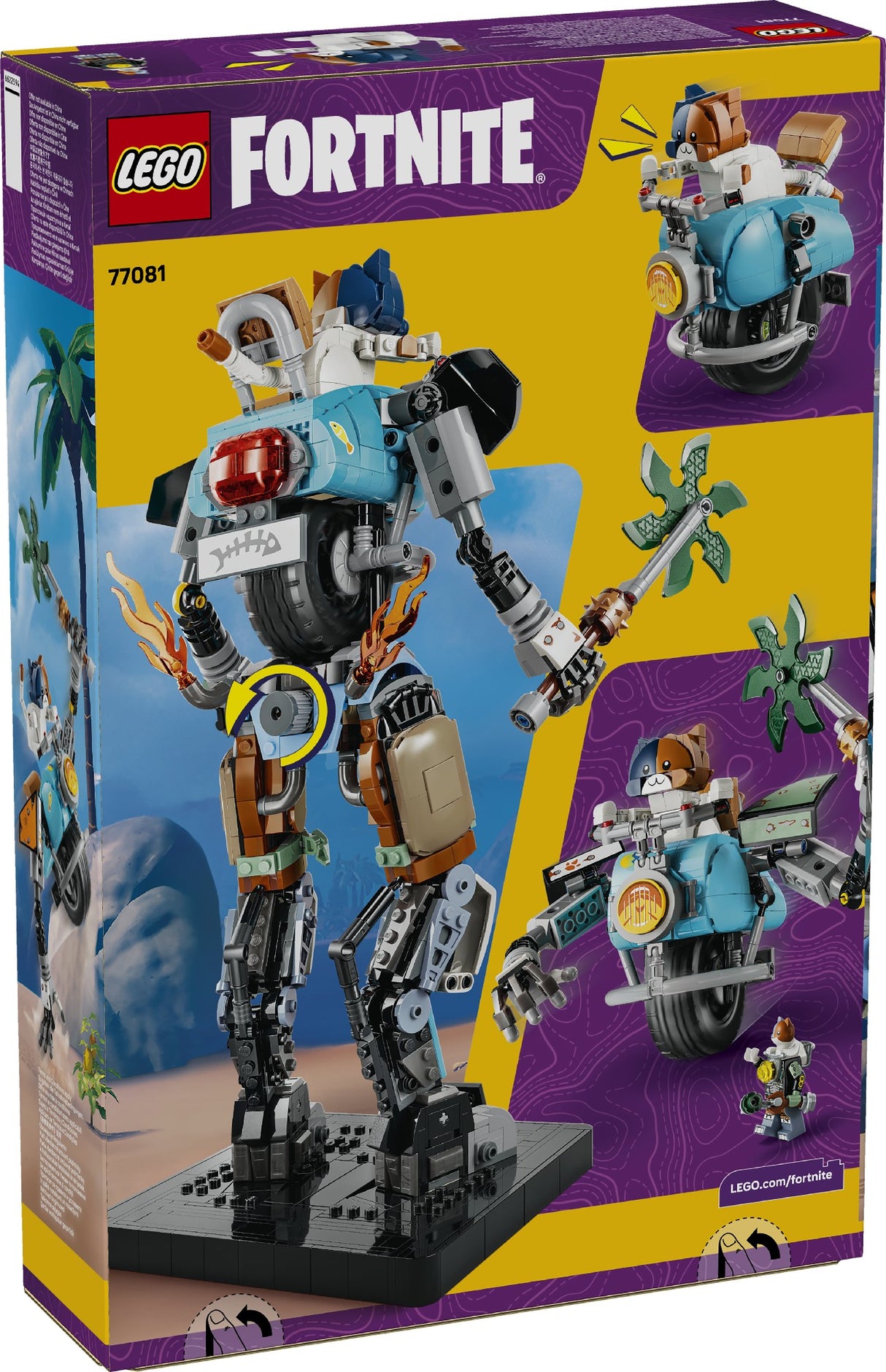 LEGO 77081 FORTNITE KIT DISPLAY MODEL AGE: 12+