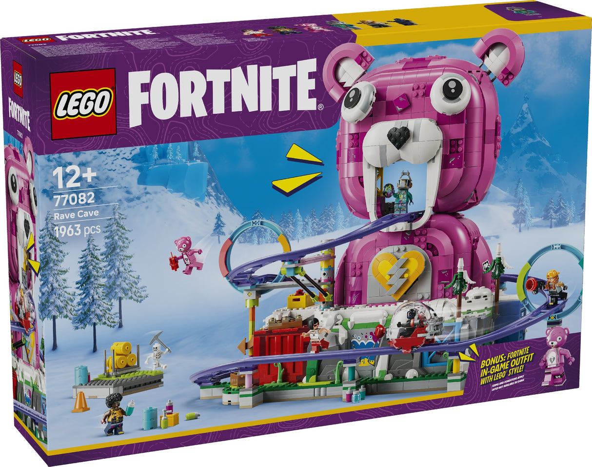 LEGO 77082 FORTNITE RAVE CAVE MODEL AGE: 12+