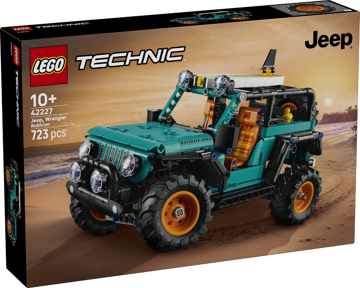 LEGO TECHNIC JEEP® WRANGLER RUBICON SUV 42227 AGE: 10+