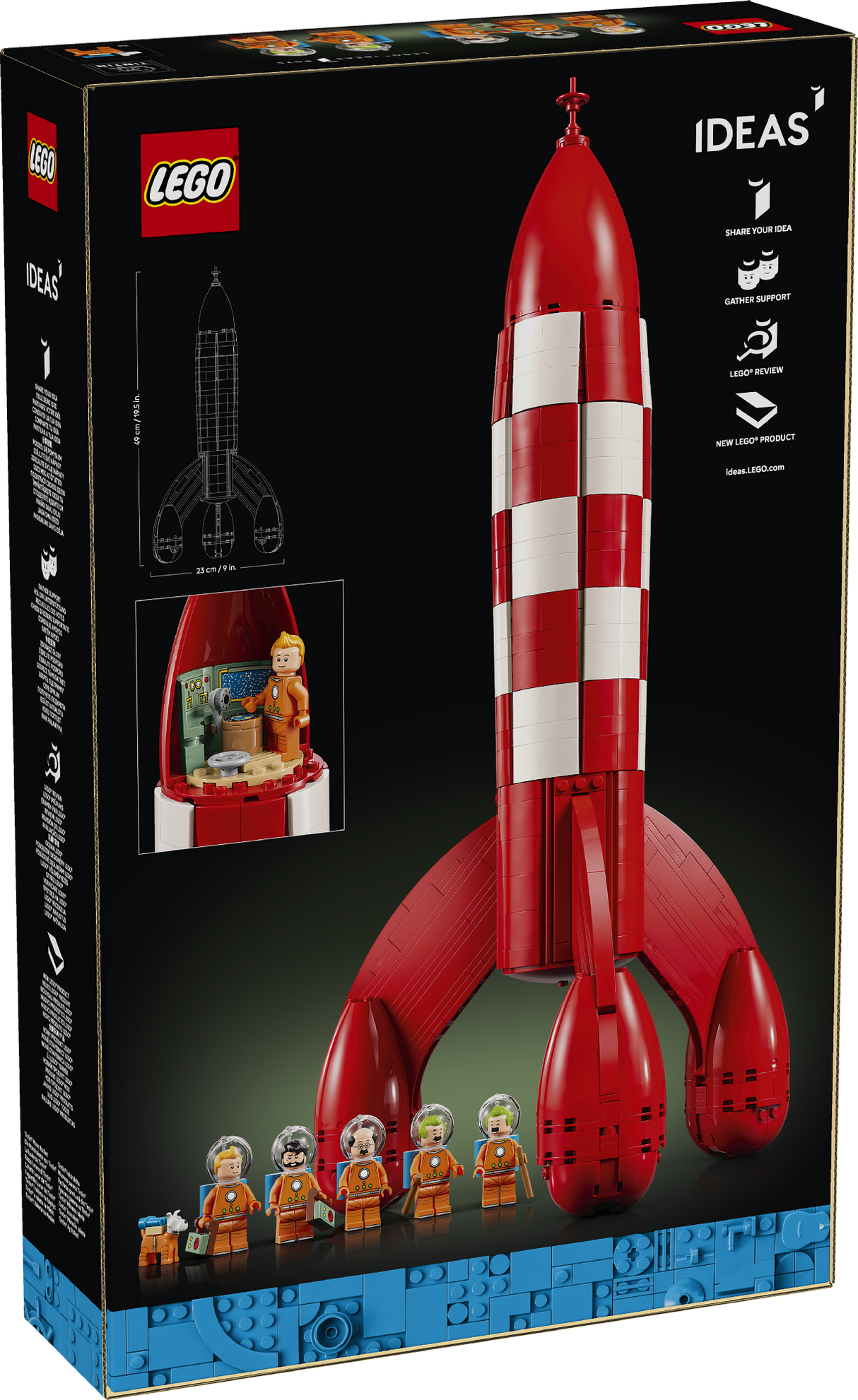 Lego Ideas Tintin® Moon Rocket 21367 Age: 18+