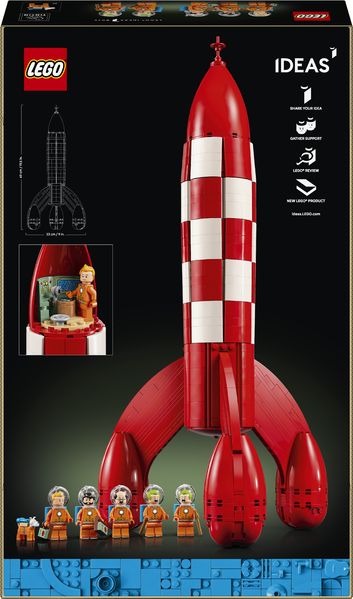 Lego Ideas Tintin® Moon Rocket 21367 Age: 18+