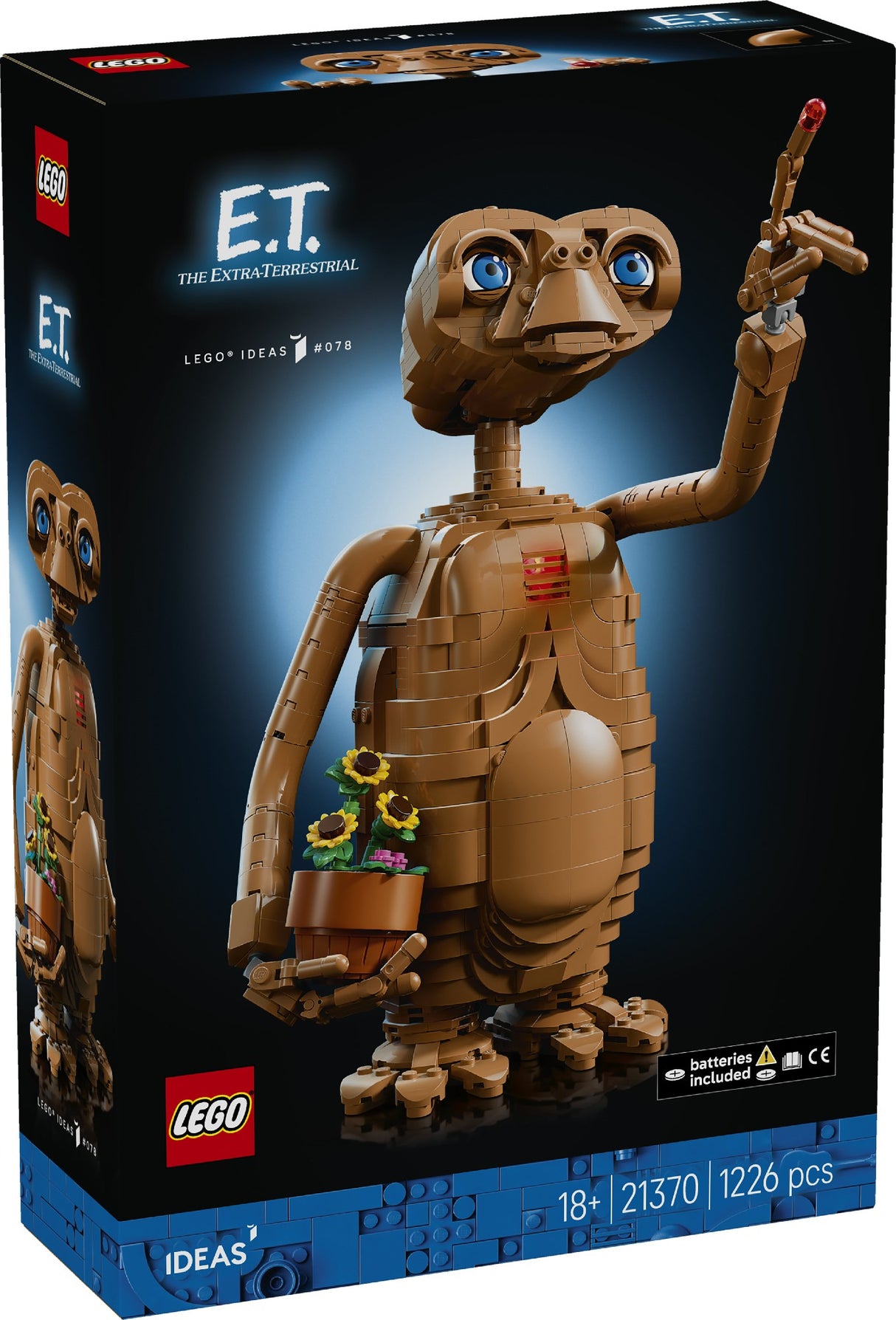 Lego 21370 Ideas E.T. The Extra-Terrestrial Age: 18+