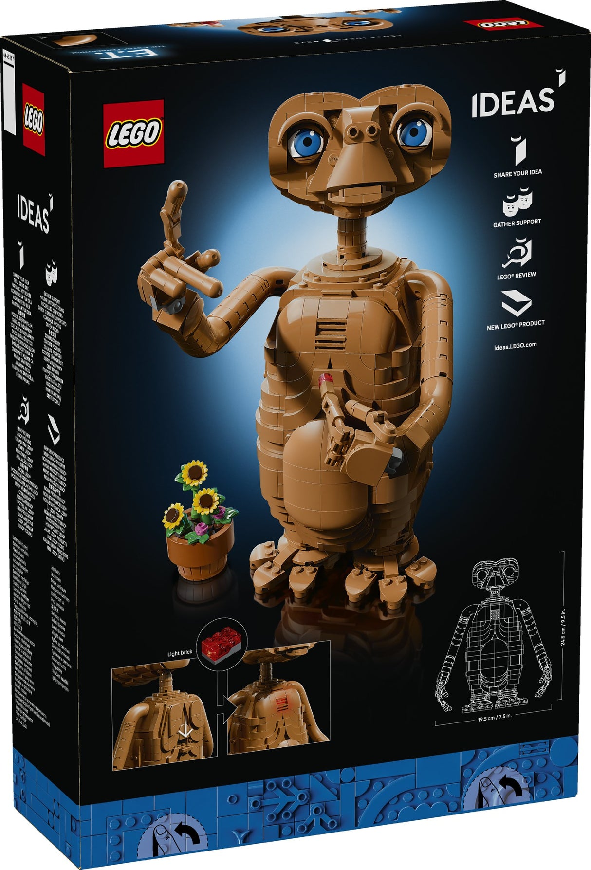 Lego 21370 Ideas E.T. The Extra-Terrestrial Age: 18+