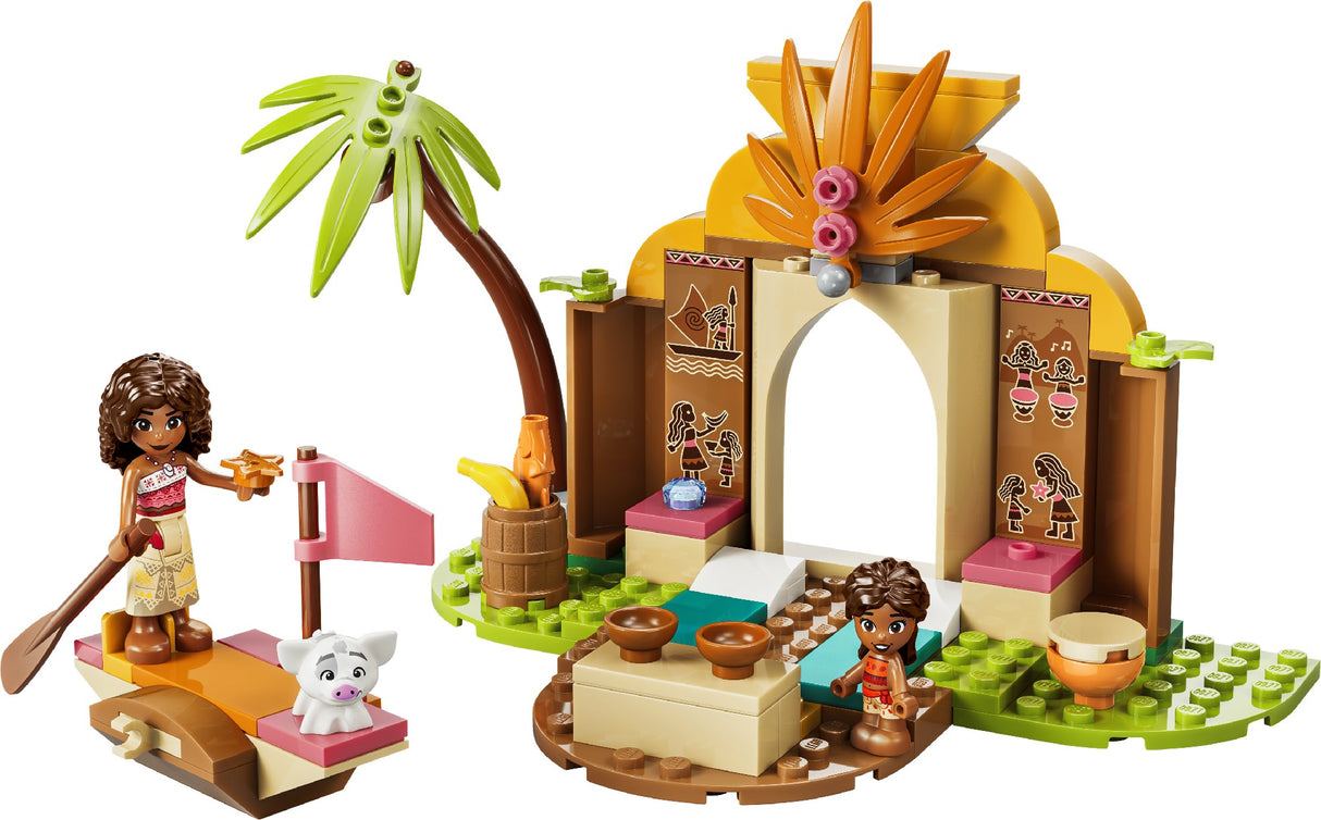 LEGO 43282 DISNEY PRINCESS VILLAGE HOUSE & BOAT AGE: 4+