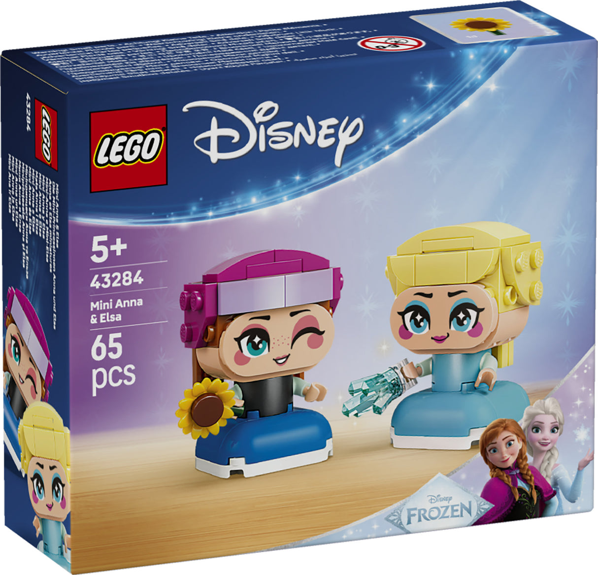 LEGO DISNEY PRINCESS MINI ANNA & ELSA 43284 AGE: 5+
