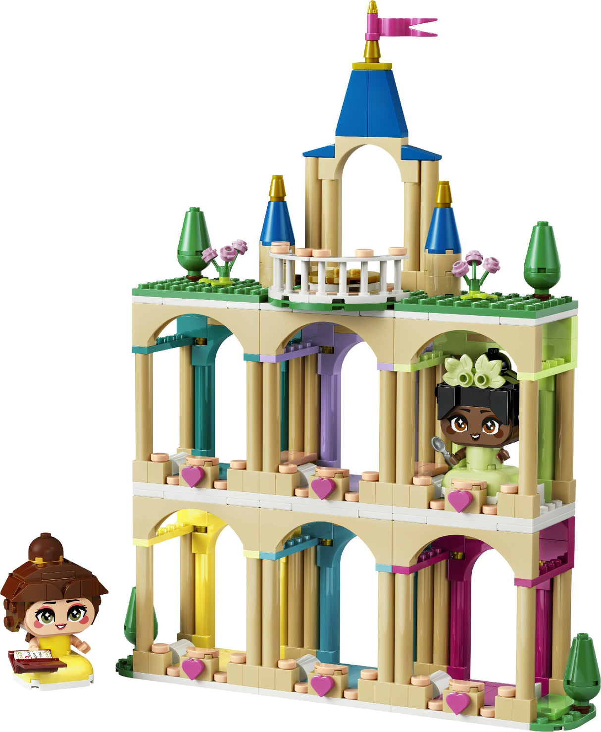 LEGO DISNEY PRINCESS MINI BELLE & TIANA WITH CASTLE 43291 AGE: 5+