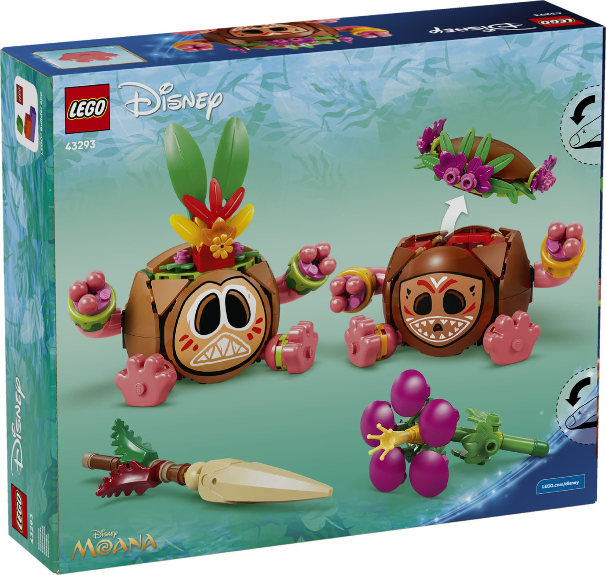 LEGO 43293 DISNEY PRINCESS KAKAMORA AGE: 9+