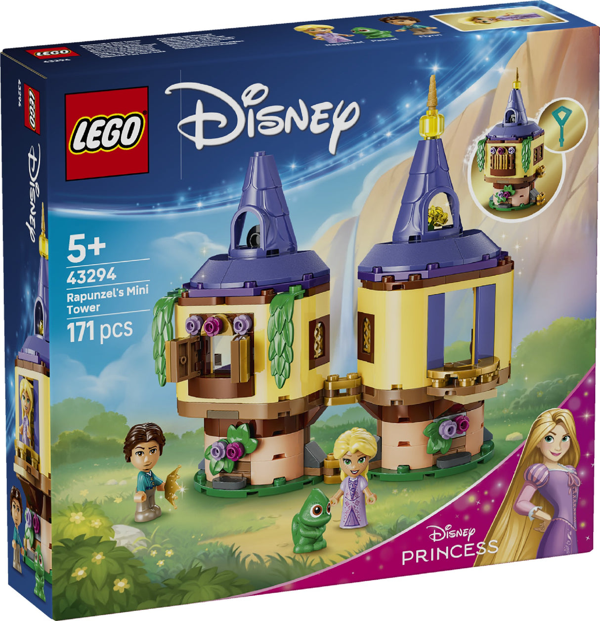 LEGO 43294 DISNEY PRINCESS RAPUNZEL'S MINI TOWER AGE: 5+