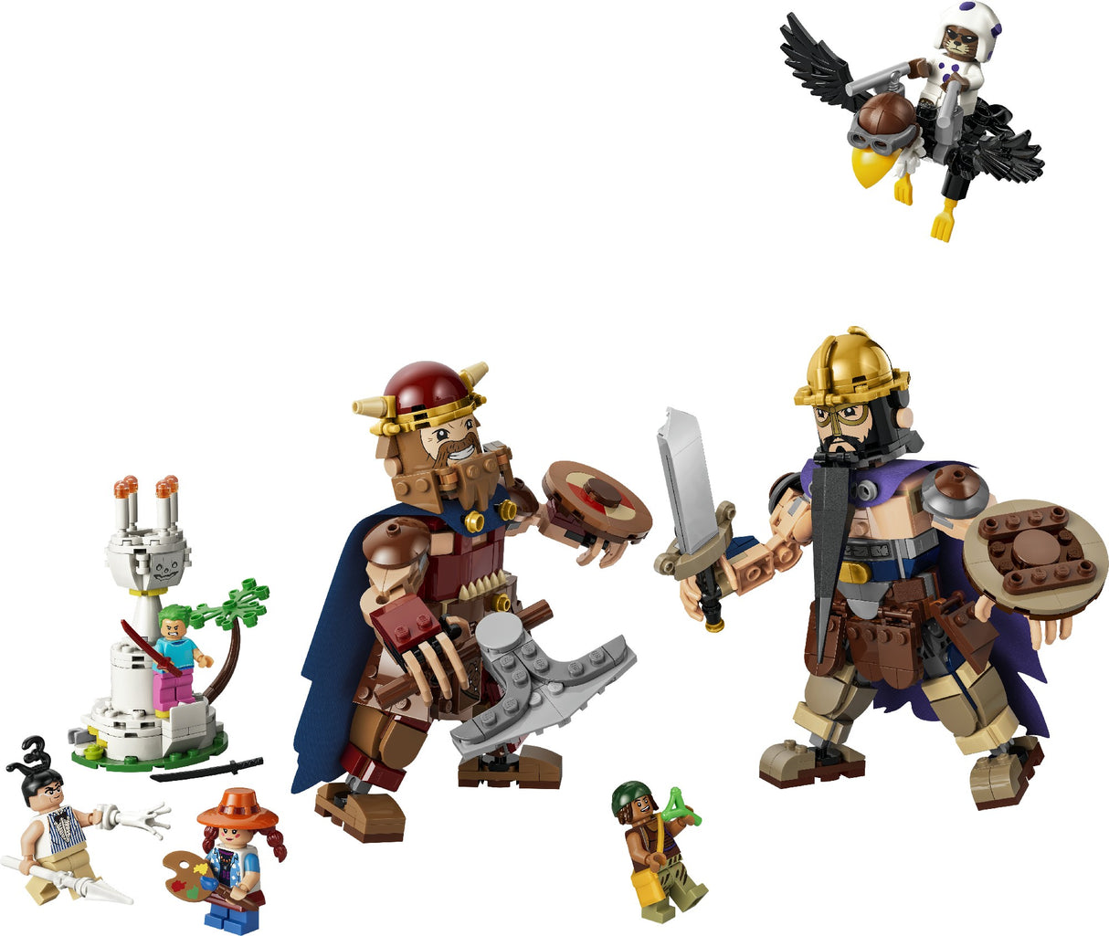 LEGO 75644 ONE PIECE DORRY VS. BROGY GIANTS OF LITTLE GARDEN AGE: 9+
