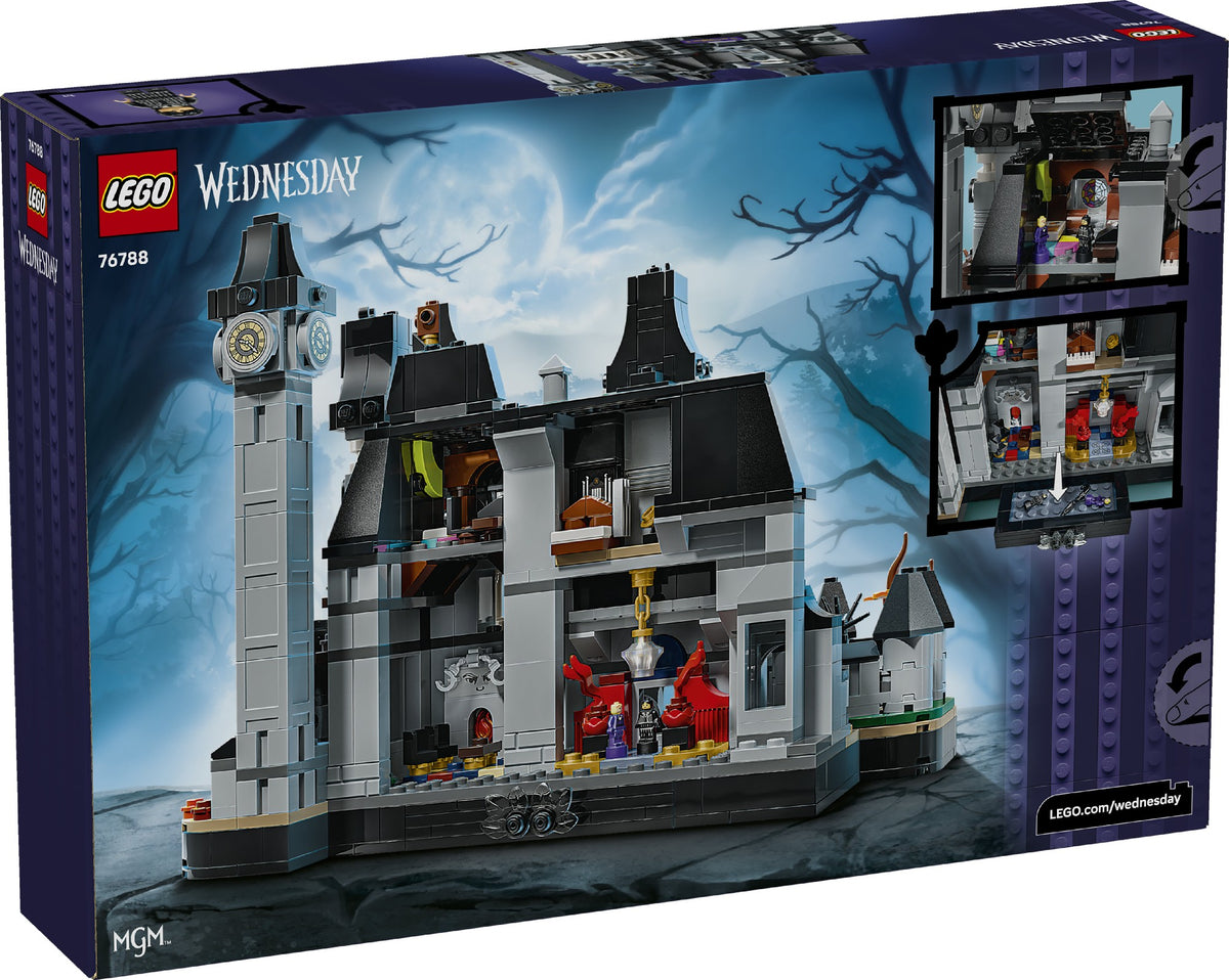LEGO 76788 WEDNESDAY NEVERMORE ACADEMY AGE: 10+