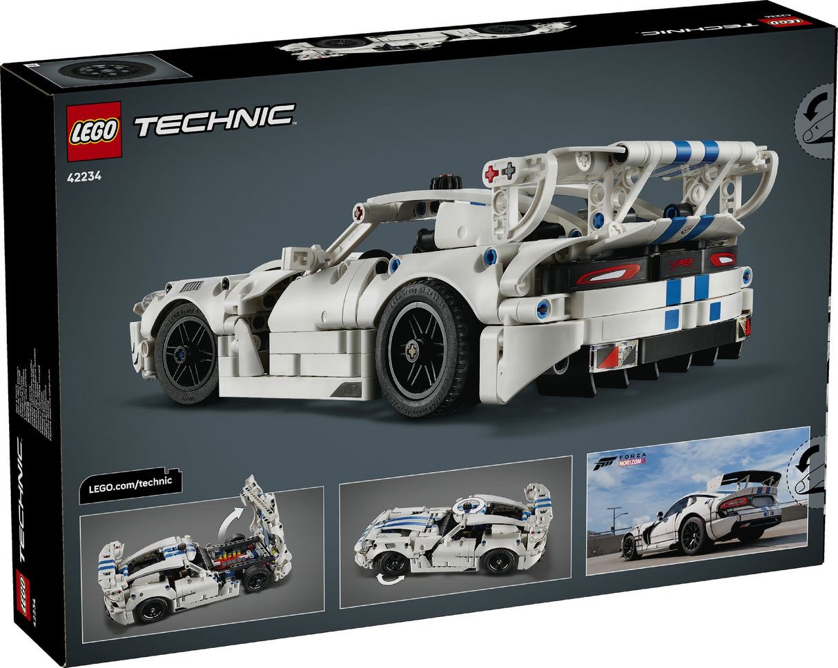 LEGO 42234 TECHNIC DODGE VIPER AGE: 10+