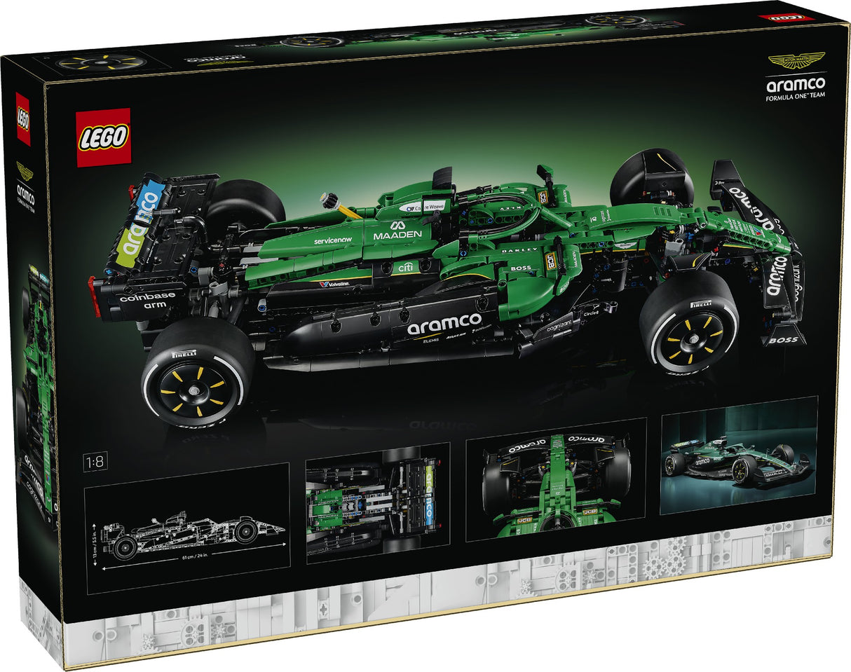 Lego 42240 Aston Martin Aramco Amr25 F1 Car Age:18+