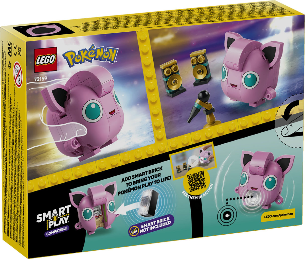 Lego 72159 Pokemon Tsmart Play™: Jigglypuff Concert Age: 7+
