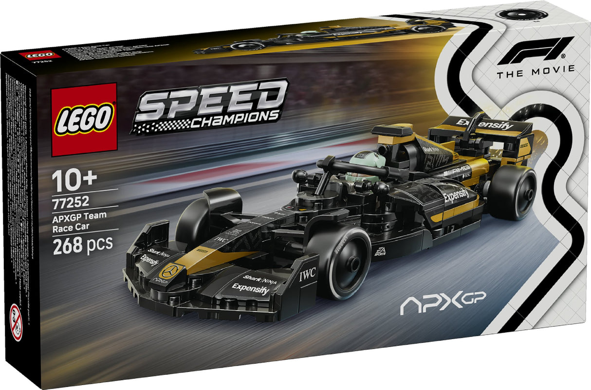 LEGO SPEED CHAMPIONS APXGP TEAM RACE CAR FROM F1® THE MOVIE 77252 AGE: 10+