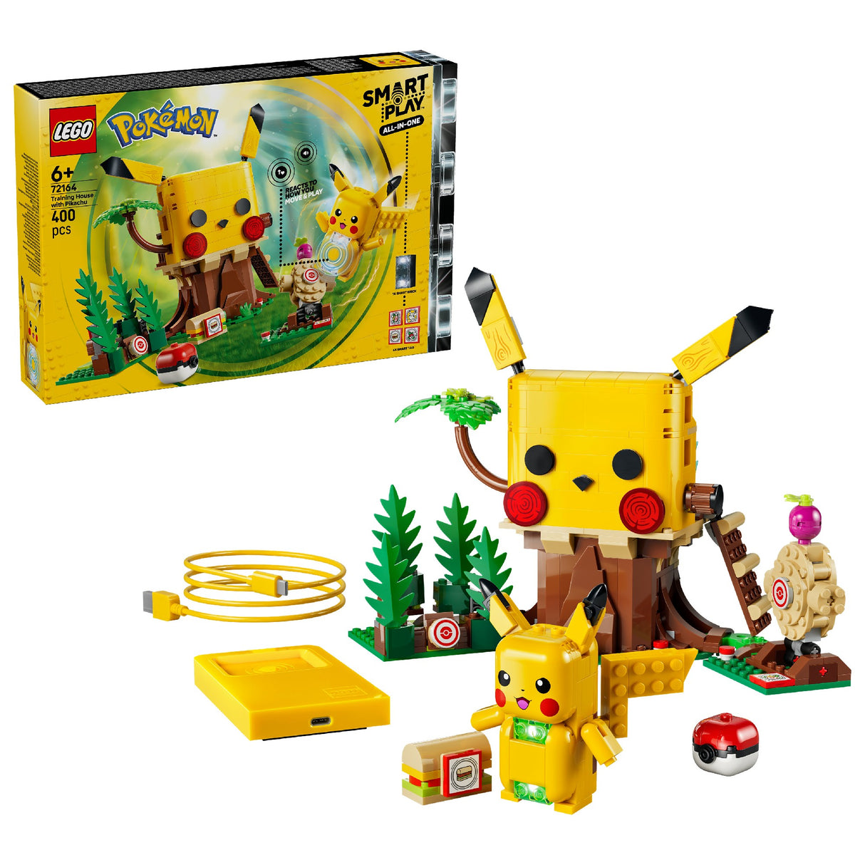 Lego 72164 Pokemon Smart Play™: Training House With Pikachu Age: 6+