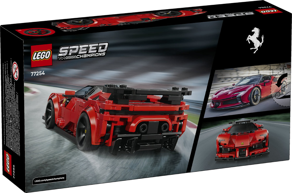 LEGO SPEED CHAMPIONS FERRARI SF90 XX STRADALE SPORTS CAR 77254 AGE: 9+