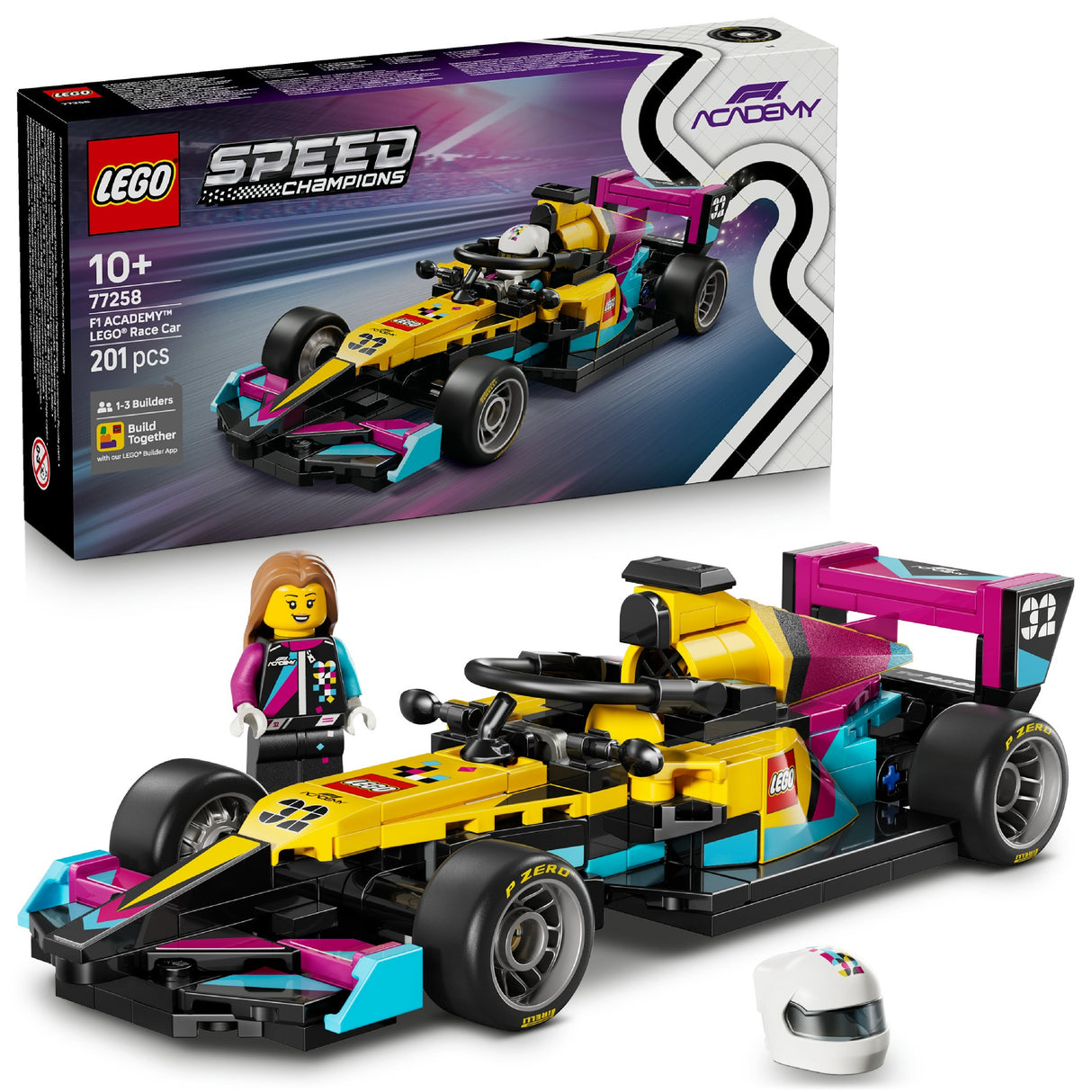 Lego Speed Champions F1 Academy Lego Race Car 77258 Age: 10+
