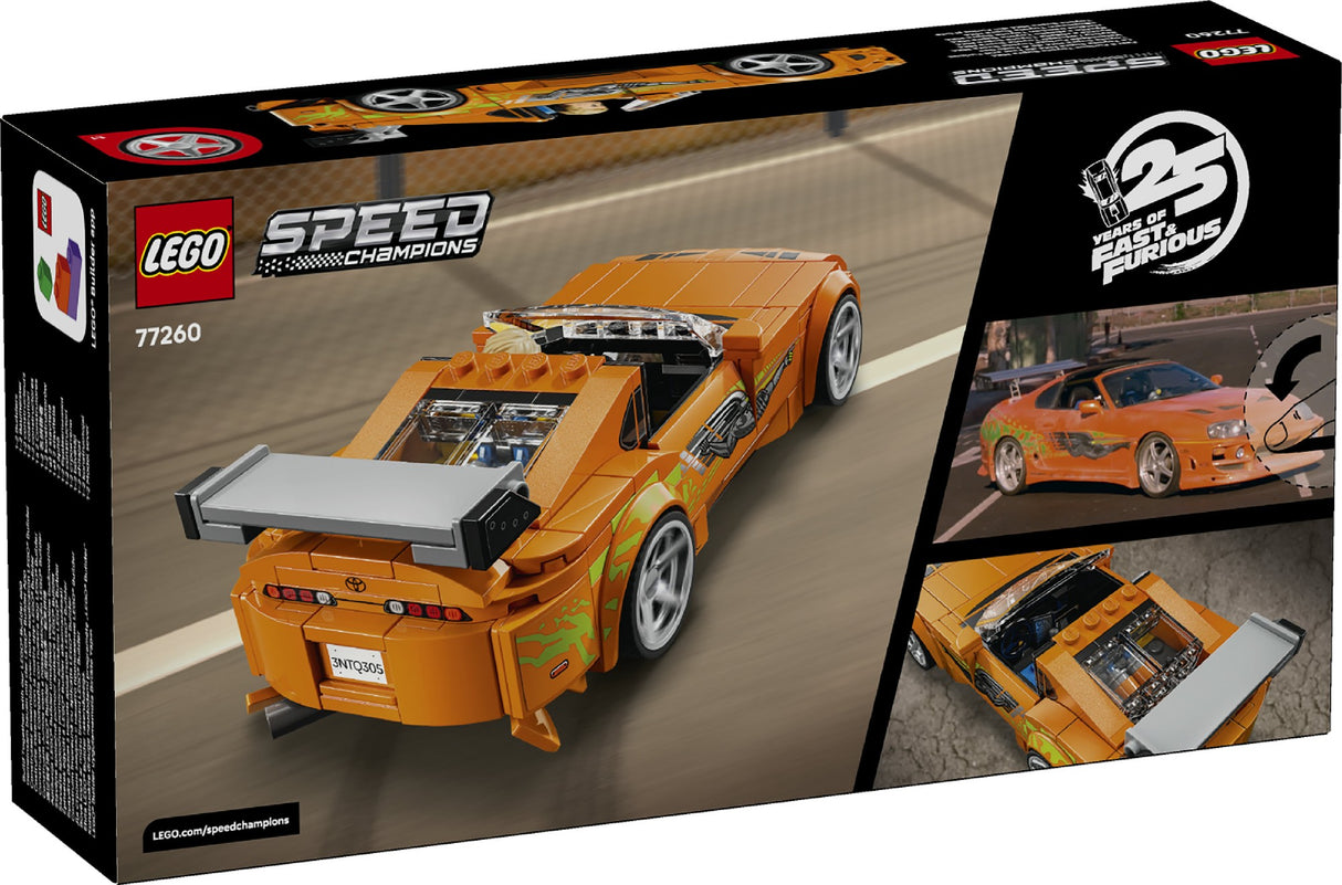 LEGO 77260 SPEED CHAMPIONS THE FAST AND THE FURIOUS TOYOTA SUPRA MK AGE: 10+