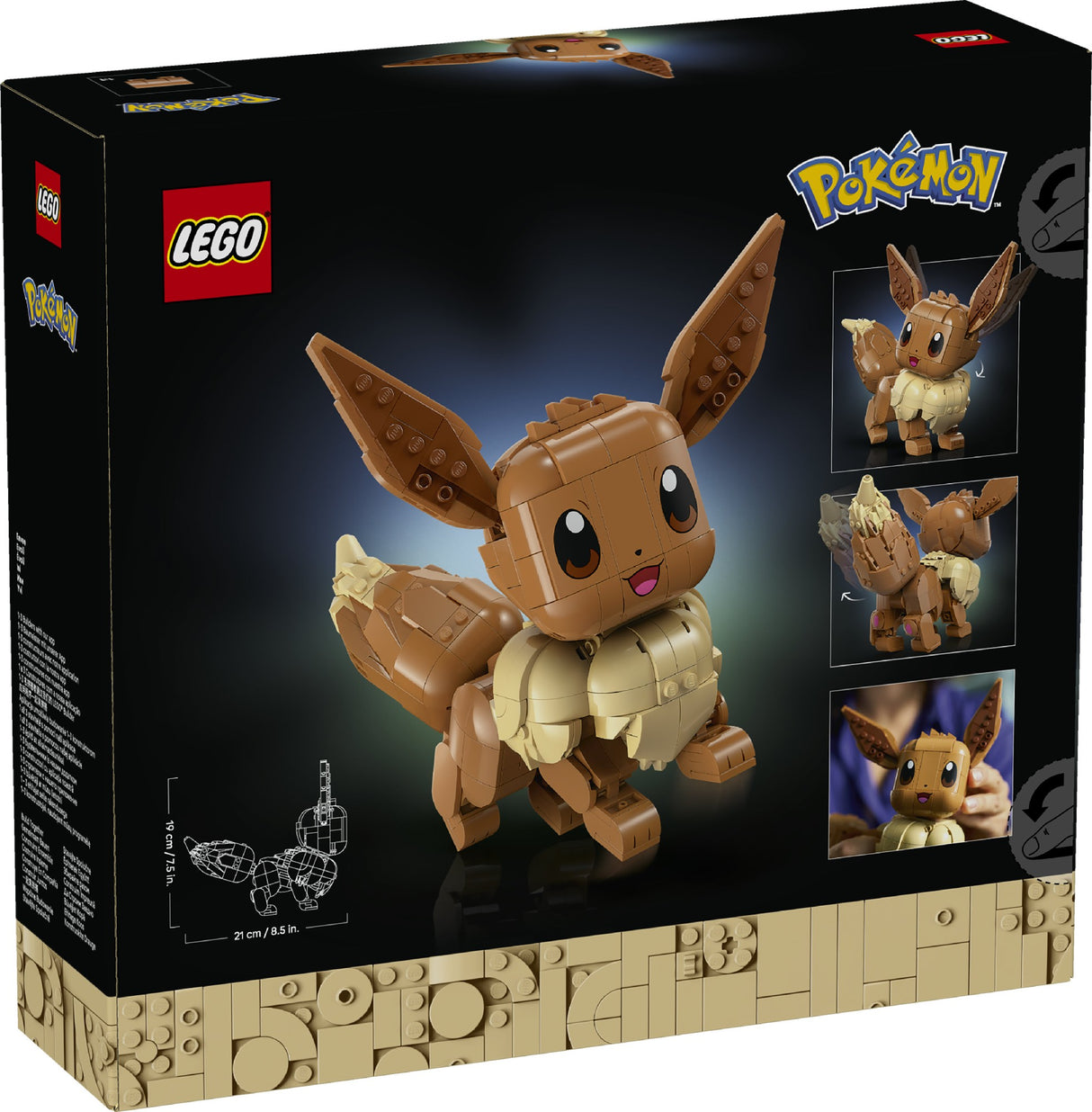 LEGO POKÉMON EEVEE 72151 AGE: 18+