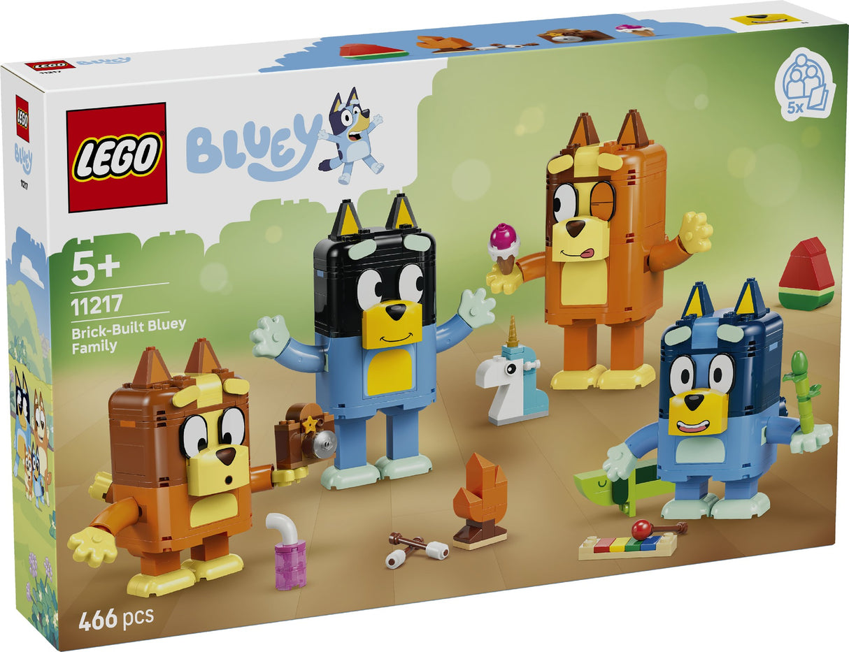 LEGO 11217 BLUEY BRICK-BUILT BLUEY FAMILY AGE: 5+