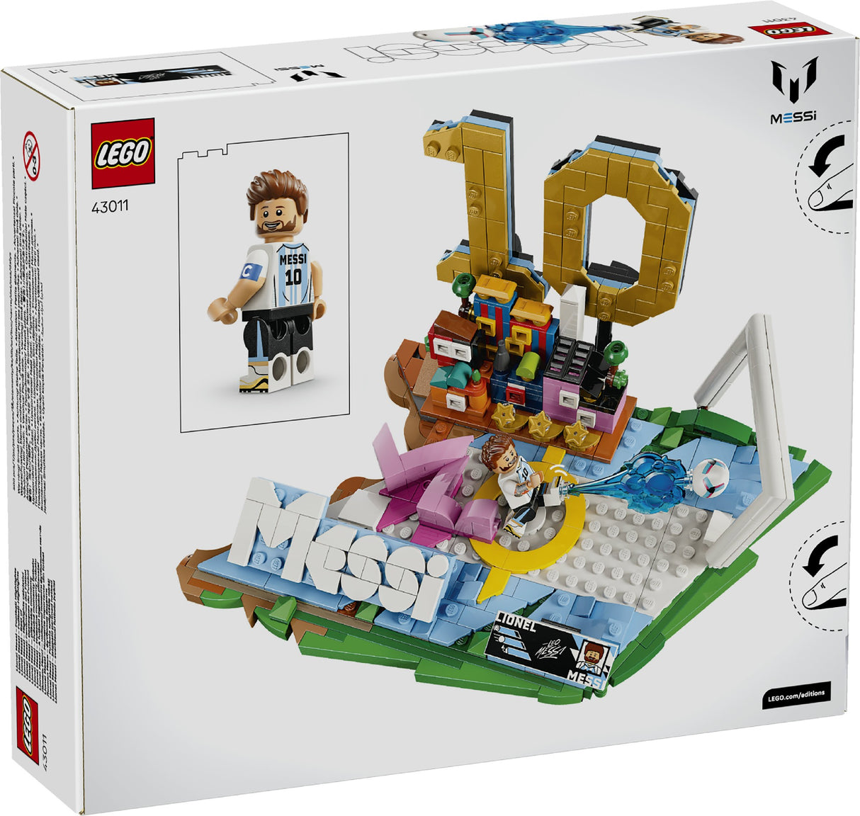 Lego Editions Sports Lionel Messi – Football Highlights 43011 Age: 10+