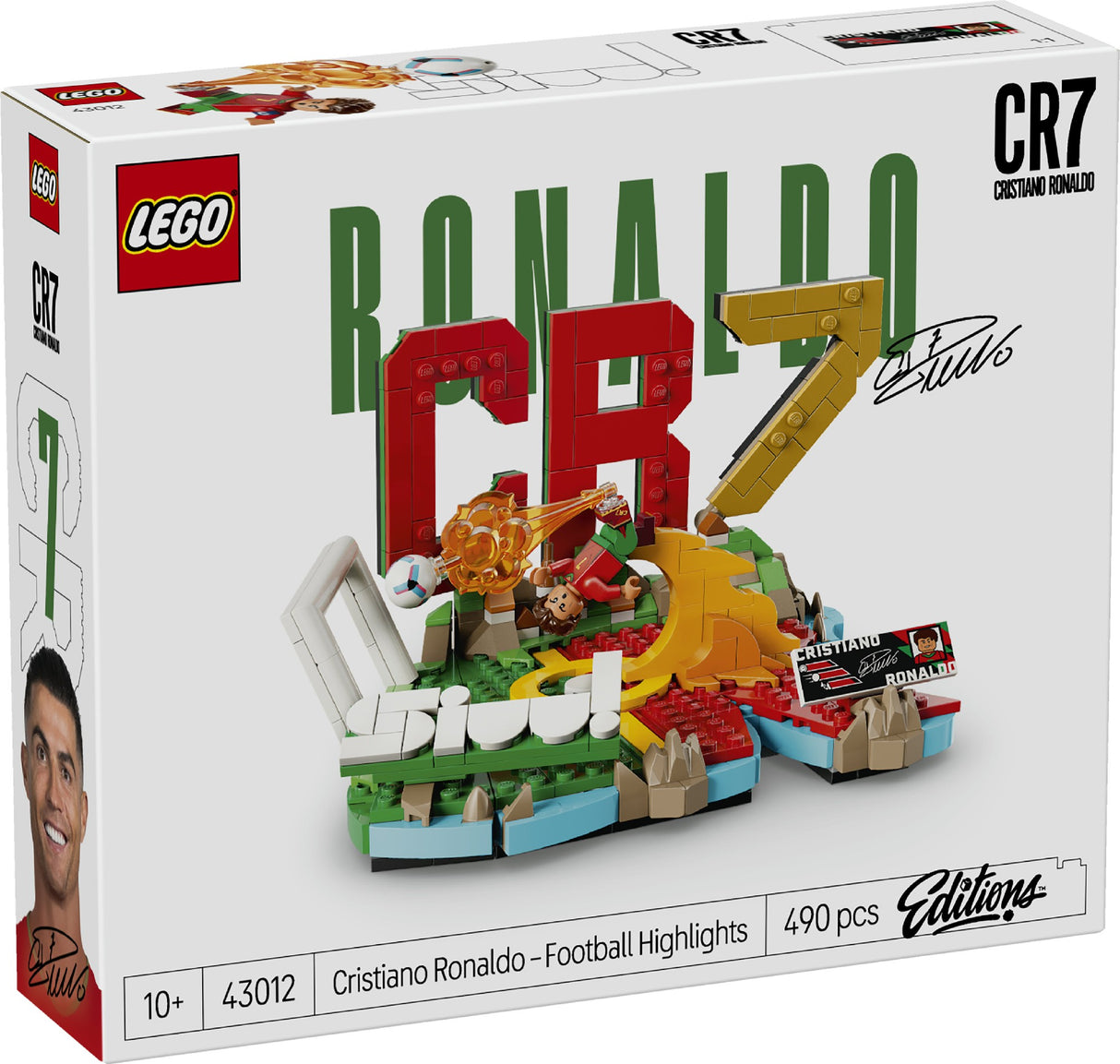 Lego Editions Sports Cristiano Ronaldo – Football Highlights 43012 Age: 10+